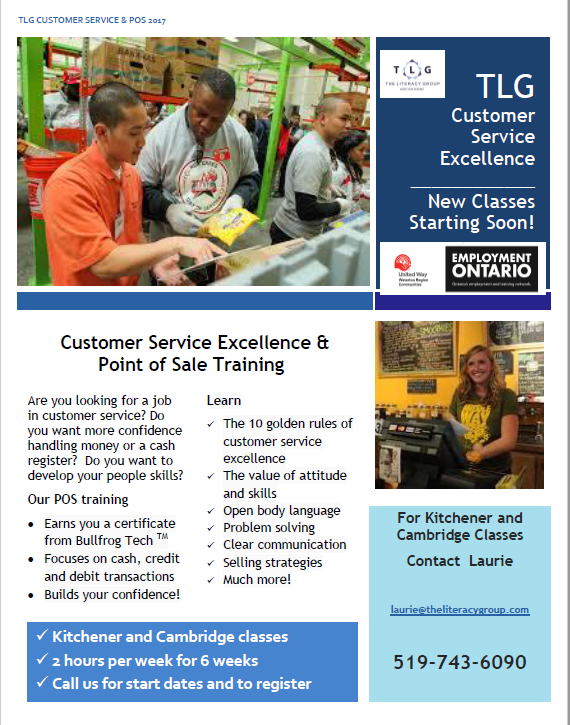 Customer Service Flyer